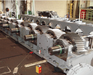 大型ロール減速機