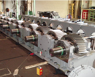 大型ロール減速機